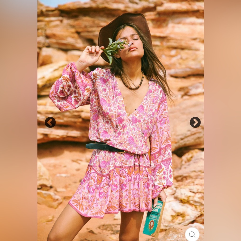 NWT Arnhem Stella Dress in Rosehip - Aus 10